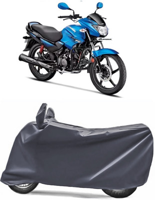 V VINTON Two Wheeler Cover for Hero(Glamour FI, Grey)