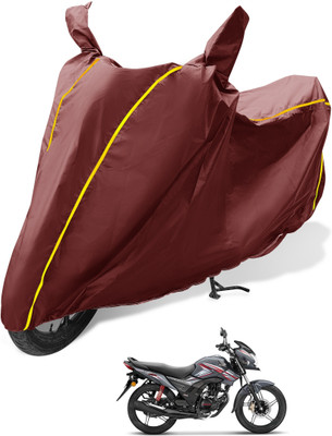 Auto Hub Waterproof Two Wheeler Cover for Honda(SP 125, Maroon)