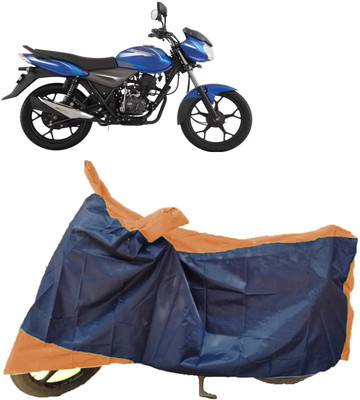 AutoFave Two Wheeler Cover for Bajaj(Discover 110, Multicolor)