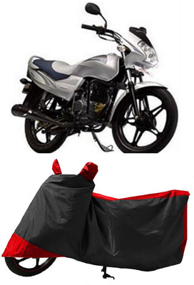 GROFATIK Two Wheeler Cover for LML(CRD, Red)