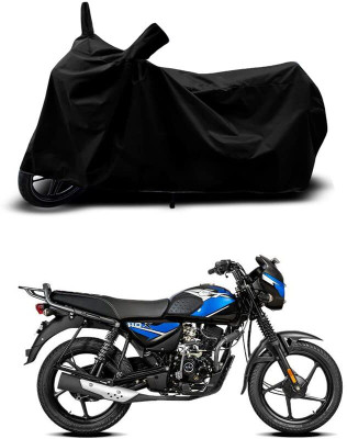 KEDIT Two Wheeler Cover for Bajaj(Black)