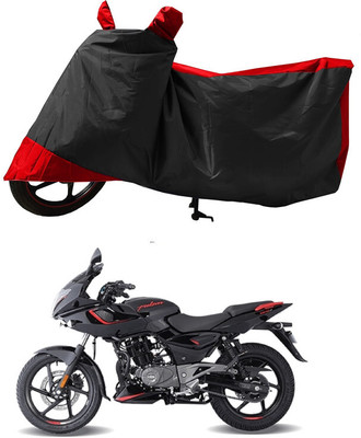 GROFATIK Two Wheeler Cover for Bajaj(Pulsar 180F BS6, Red)