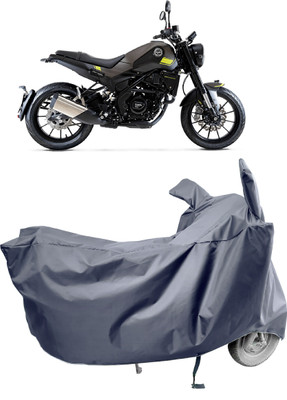 Amexride Two Wheeler Cover for Benelli(Leoncino 250, Grey)