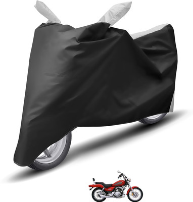 Caronix Waterproof Two Wheeler Cover for Yamaha(Enticer, Silver)