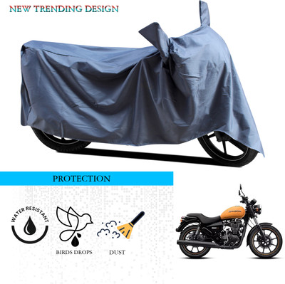 ANTHUB Waterproof Two Wheeler Cover for Royal Enfield(Thunderbird 350, Grey)