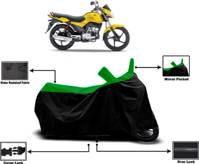 Amexride Two Wheeler Cover for Mahindra(Stallio, Green)