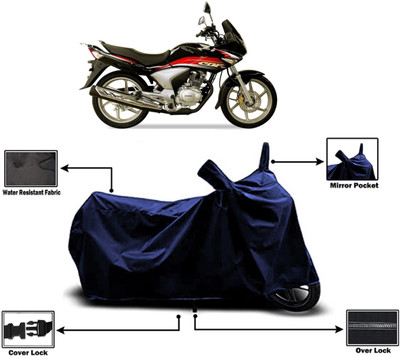 Amexride Two Wheeler Cover for Honda(CBF150, Blue)