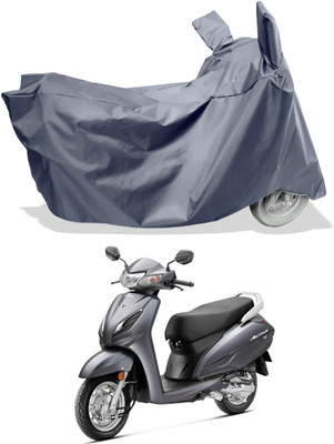 Amexride Two Wheeler Cover for Honda(Activa, Grey)