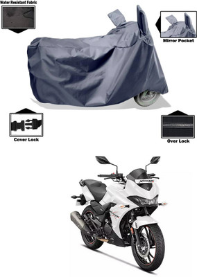 CODOKI Waterproof Two Wheeler Cover for Hero(Xtreme 200S, Grey)