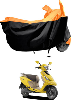 Amexride Two Wheeler Cover for TVS(Scooty Zest 110, Multicolor)