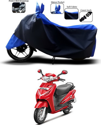 DeepShakshi AUTOMOTIVE Waterproof Two Wheeler Cover for Hero(Duet, Blue)