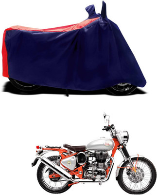 PAGORA Waterproof Two Wheeler Cover for Royal Enfield(Bullet Trials 500, Red)