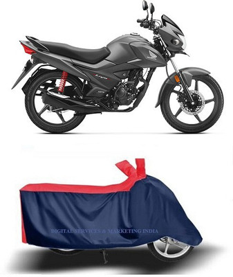DeepShakshi AUTOMOTIVE Waterproof Two Wheeler Cover for Honda(Livo, Blue)