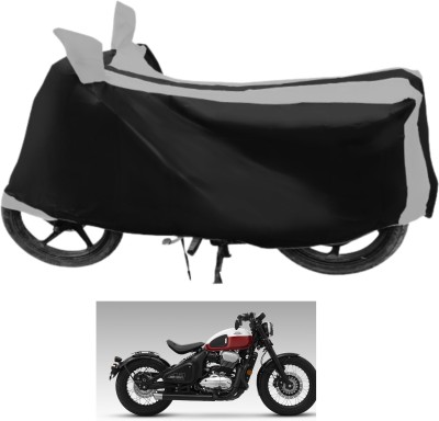 Euro Care Waterproof Two Wheeler Cover for JAWA(Bobber 350, Silver)