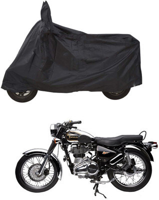 CODOKI Waterproof Two Wheeler Cover for Royal Enfield(Electra Delux, Black)
