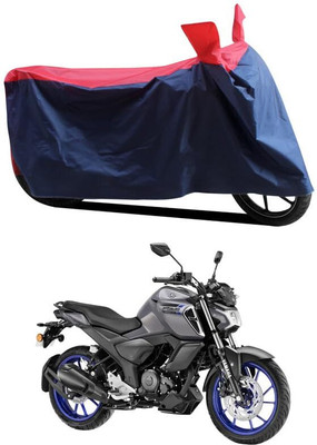 KEDIT Two Wheeler Cover for Yamaha(FZ S FI (V 2.0), Red, Blue)