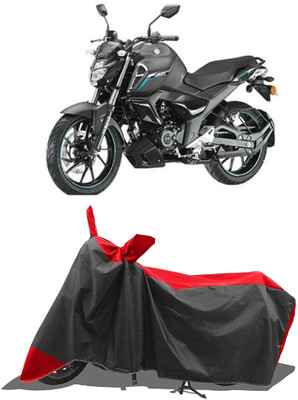 SPECTUS Two Wheeler Cover for Yamaha(FZ S V3.0 FI, Red)