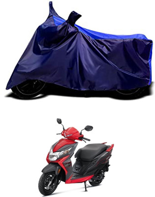 VESMEI Two Wheeler Cover for Honda(Dio, Blue)