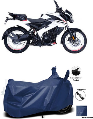 smwzxyu Waterproof Two Wheeler Cover for Bajaj(Pulsar 220F, Blue)