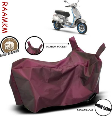 LIFE TO HUB Two Wheeler Cover for Hero, Honda, Bajaj, Ather, TVS, Yamaha(Duet 125CC, Maroon)