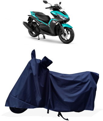 Tricway Two Wheeler Cover for Yamaha(Aerox 155 Maxi BS6, Blue)