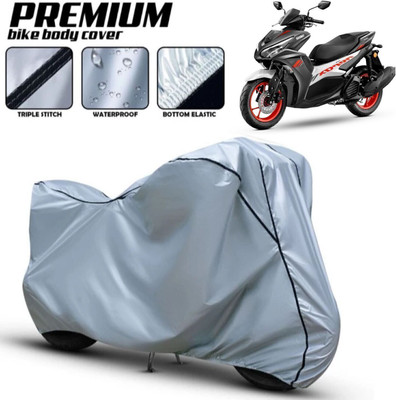 Shiv Kanha Waterproof Two Wheeler Cover for TVS(Ntorq 125, Silver)