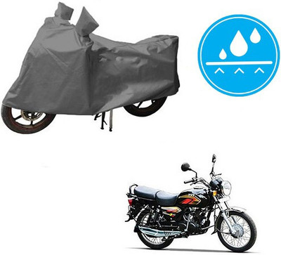 DeepShakshi AUTOMOTIVE Waterproof Two Wheeler Cover for TVS(Max 4R, Grey)