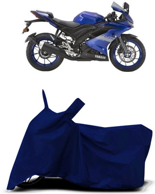 VESMEI Two Wheeler Cover for Yamaha(YZF-R15 V3 New BS6, Blue)