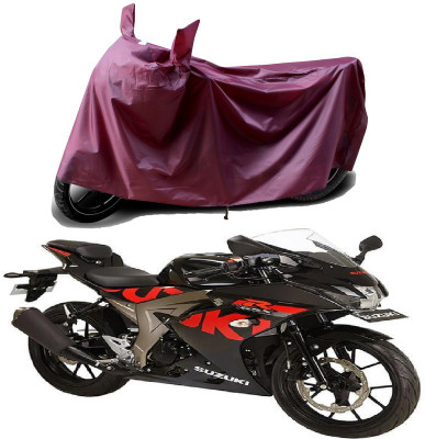 THE REAL ARV Waterproof Two Wheeler Cover for Suzuki(GSX R150, Maroon)