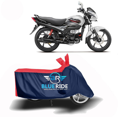 MWBB Waterproof Two Wheeler Cover for Hero(Passion Pro i3S, Red, Blue)