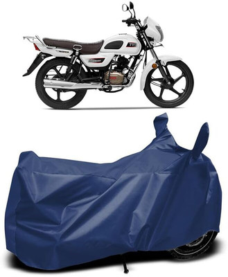 KEDIT Two Wheeler Cover for TVS(Radeon, Blue)