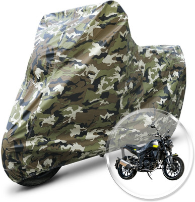Neodrift Two Wheeler Cover for Benelli(Leoncino 250, Green)
