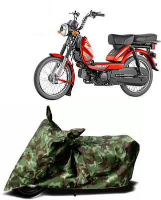 KPIND Waterproof Two Wheeler Cover for TVS(XL 100, Multicolor)