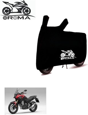 AutoRash Waterproof Two Wheeler Cover for Honda(CB 500, Black)