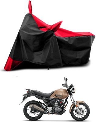 KEDIT Two Wheeler Cover for Hero(Xpulse 200T, Red, Black)