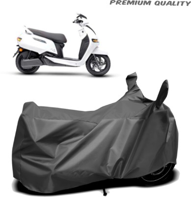 imbshine Waterproof Two Wheeler Cover for TVS(iQube Electric, Grey)