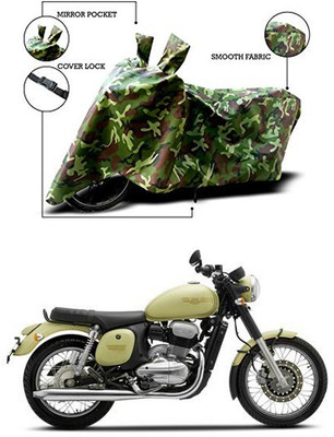 DeepShakshi AUTOMOTIVE Waterproof Two Wheeler Cover for JAWA(42, Green)