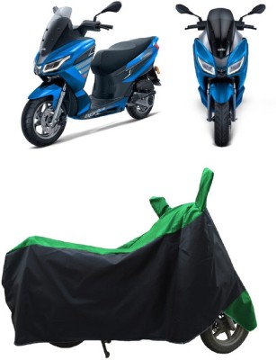 Coxtor Waterproof Two Wheeler Cover for Aprilia(SXR 160, Green)