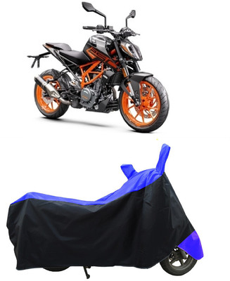 Coxtor Waterproof Two Wheeler Cover for KTM(250 Duke, Blue)