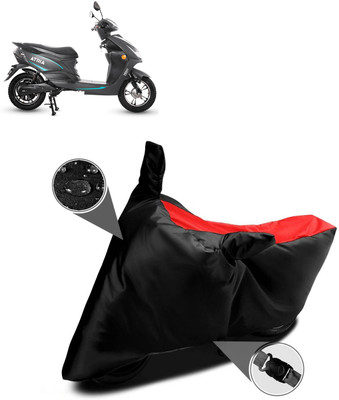 AutoGalaxy Waterproof Two Wheeler Cover for Hero(Electric Atria, Red)