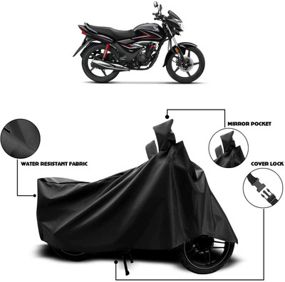 SK AUTO Waterproof Two Wheeler Cover for Honda(Black)