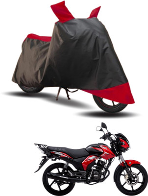 KEDIT Two Wheeler Cover for TVS(Max, Red, Black)
