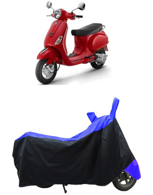 Coxtor Waterproof Two Wheeler Cover for Piaggio(Vespa LX 125, Blue)