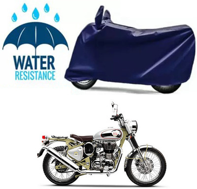 Furious3D Two Wheeler Cover for Royal Enfield(Bullet Trials 350, Blue)
