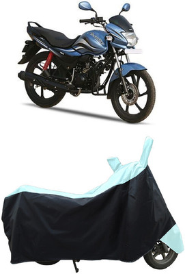 Coxtor Waterproof Two Wheeler Cover for Hero(Passion, White)