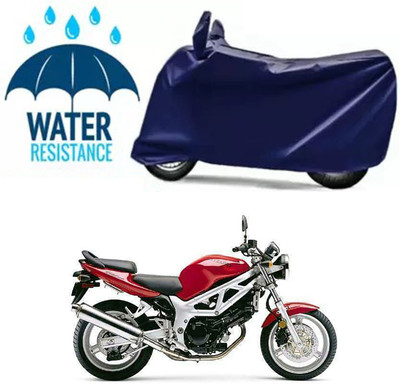 Furious3D Two Wheeler Cover for Suzuki(SV 650, Blue)