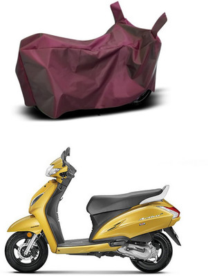 Mdstar Waterproof Two Wheeler Cover for Honda(Activa 6G, Maroon)