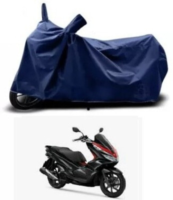 Tritika Waterproof Two Wheeler Cover for Honda(PCX 125, Blue)