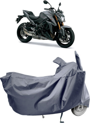 Amexride Two Wheeler Cover for Suzuki(GSX-S1000 ABS, Grey)