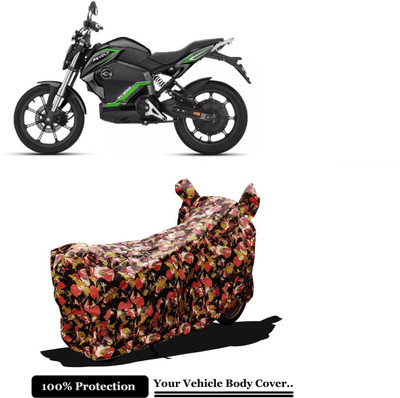 Amexride Two Wheeler Cover for Revolt(Motors E-Bike, Multicolor)